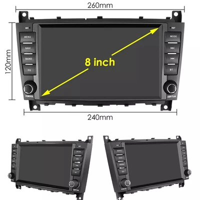 DVD Navigation Mercedes-Benz Clk W203 Navigator Android