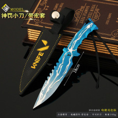 Valorant Peripheral: Divine Punishment Knife Metal Model – Game Prop, VALORANT Alloy Figurine, 18cm