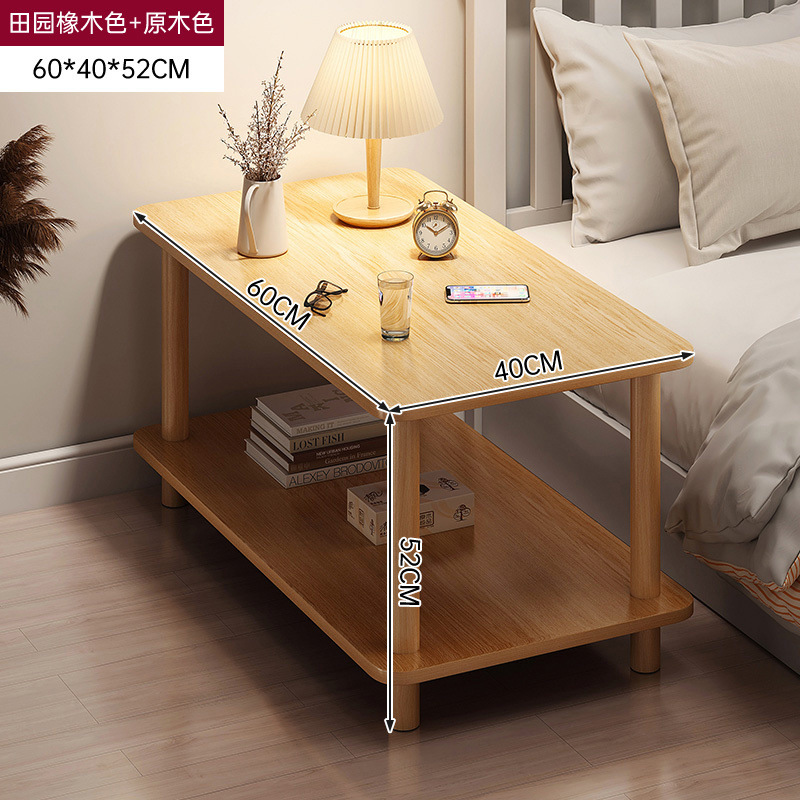 Mesa de cabecera simple sala de estar sofá mesa de té dormitorio mesa de cabecera simple alquiler mesa de comedor doméstica