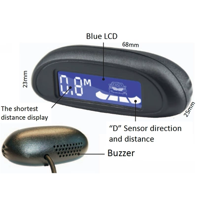 Park radarı 4-Way Probe Display