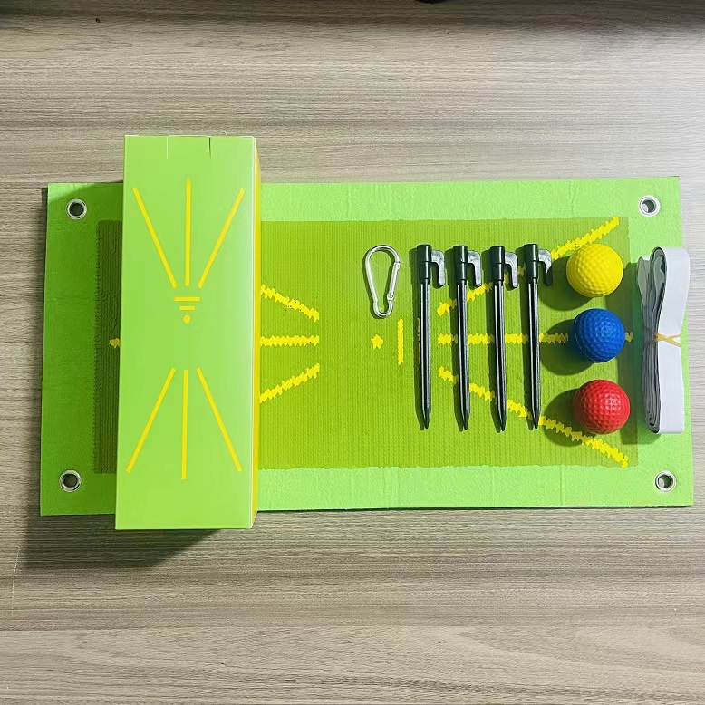 Estera de entrenamiento de golf transfronteriza nueva estera de práctica de pista de swing de golf