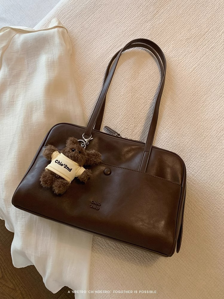 Bolso de almohada de plataforma de estilo Sur chio2nd Bach bolso de almohada para mujeres 2024 nuevo bolso de mano retro para viajar al trabajo