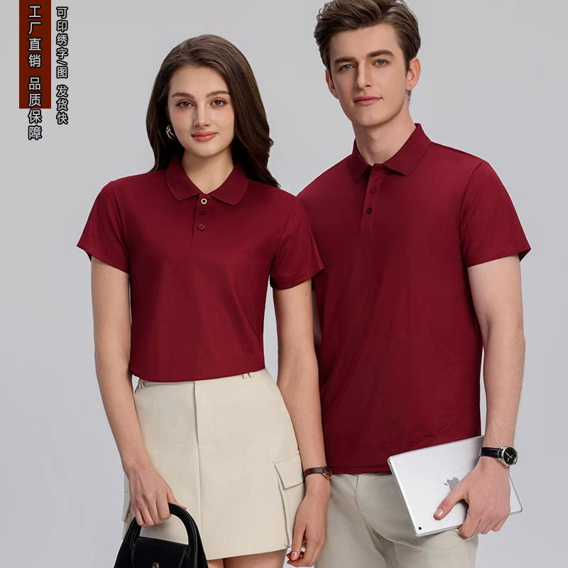 Asia-Europe-Code макет сплошного цвета с короткими рукавами рубашка POLO, рабочая одежда для сотрудников, групповая деятельность рекламная рубашка для внешней торговли футболка