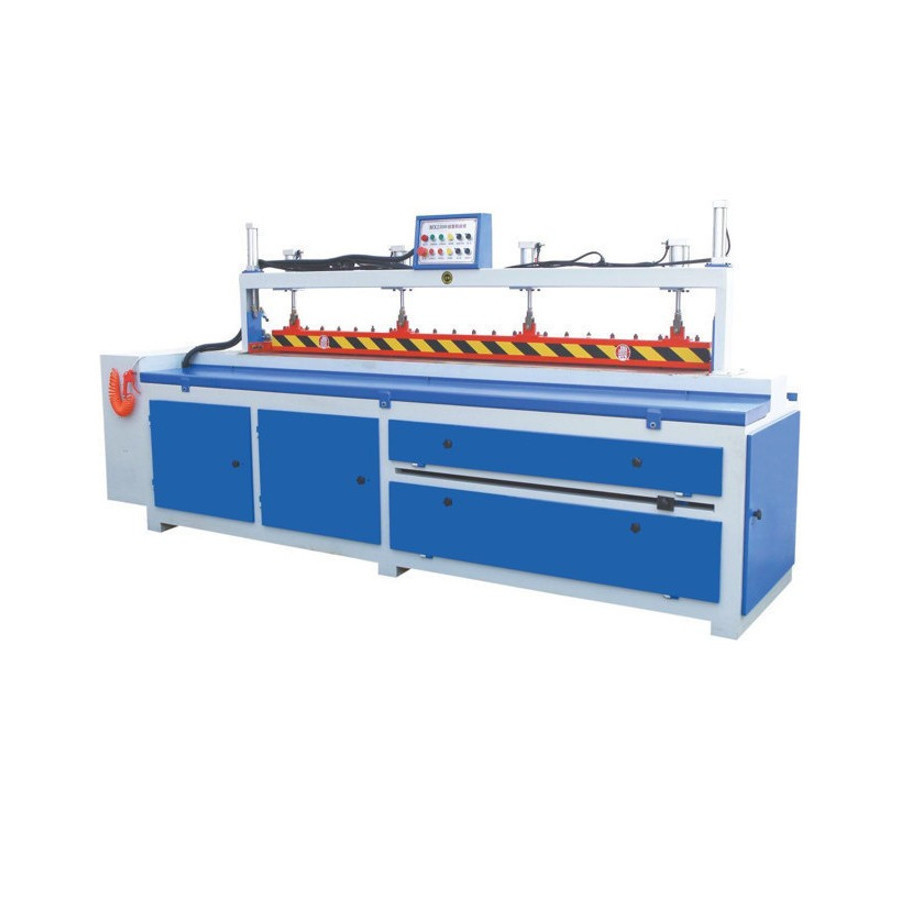 红木拼板机自动往复拼缝机2.5/3.2米推台手动拼板机自动铣边机