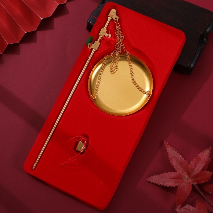 Housewarming New House Small Copper Weighing Ornaments Moving House Ceremony Supplies Satisfactable Small Gift Chinese-style Grab Zhou Copper Weighing Housewarming New House Small Copper Weighing Ornaments Moving House Ceremony Supplies Satisfactable Small Gift Chinese-style Grab Zhou Copper Weighing