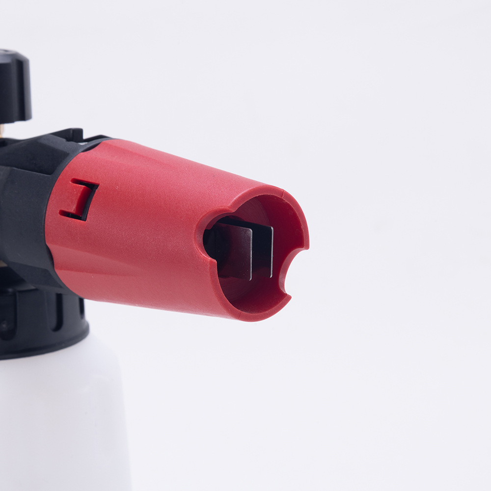 High-pressure car wash foam cannon, large-capacity PA aluminum spray bottle, large-caliber cleaning machine water gun, PA bottle