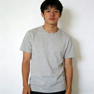 定制夏季短袖T恤户外圆领上衣纯色宽松新款打底运动休闲透气男装