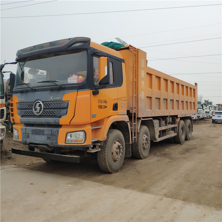 For Sale Second-Hand Guowu Delong X3000 Four-Front and Eight-Rear Dump Truck 8.2m Long and Large Box 430 Horsepower Can Be Paid in Installments