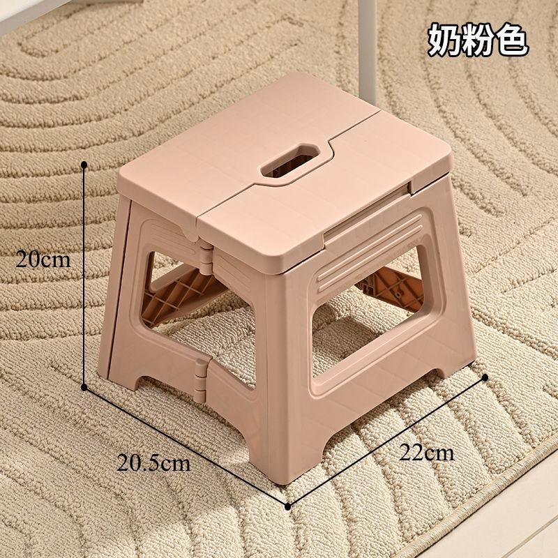 厚手のプラスチックミニ折りたたみ腰掛け携帯型屋外ピクニックキャンプ椅子ベンチ|undefined