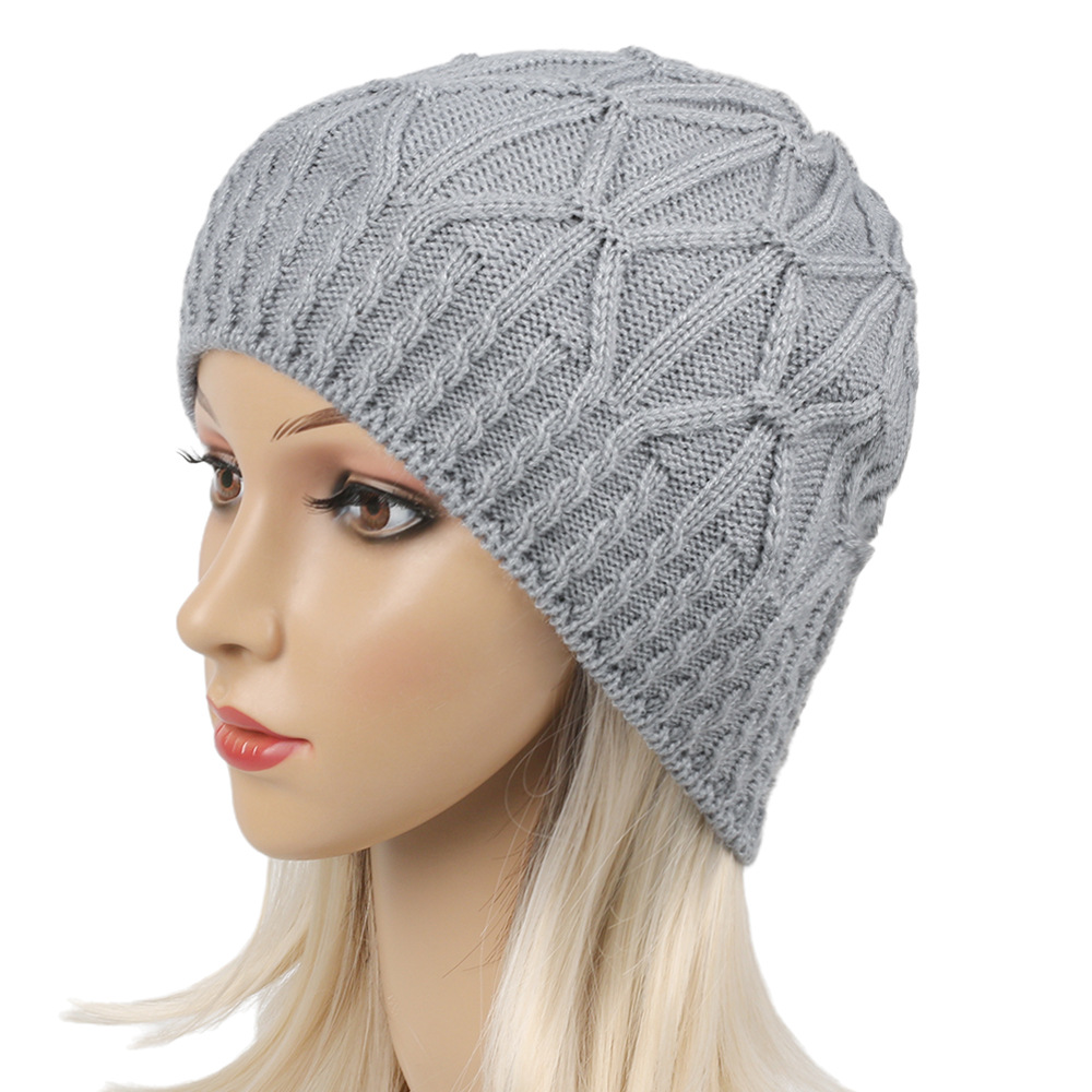 Gebreide muts voor dames warme wintermuts voor herfst_voghion.com