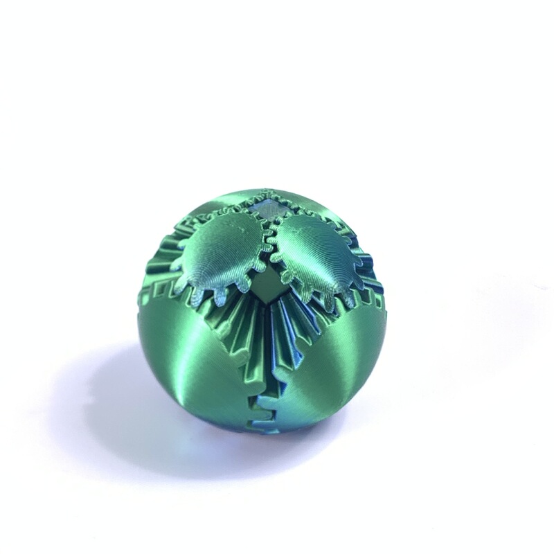 跨境新品3d打印齿轮球Gear Ball Spin Ball旋转创意解压玩具现货|undefined