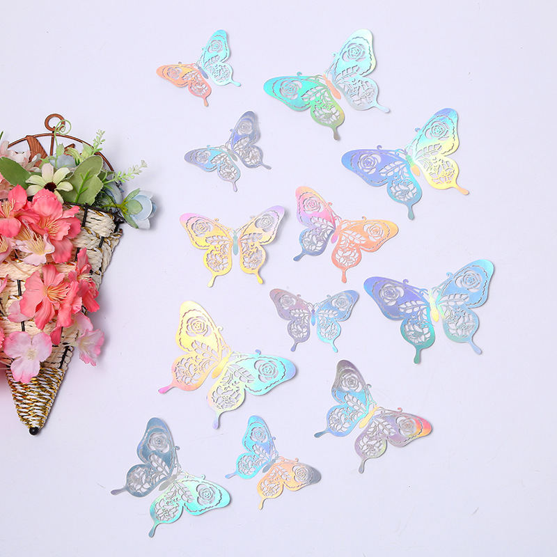 La mariposa s deslumbra 12 colores