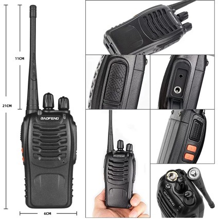 Baofeng Baofeng BF - 888S walkie-talkie civil inalámbrico de alta potencia al aire libre comunicación de mano autónoma
