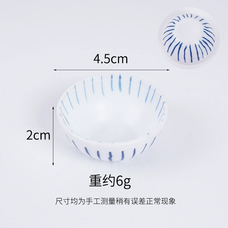 Small realistic tableware, food play, toy, DIY