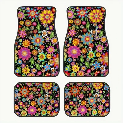 Avtomobil döşəmə paspasları, to Care For, Stain-Resistant and Wear-Resistant - new-car-floor-mats-100-3344cm-two-piece-set