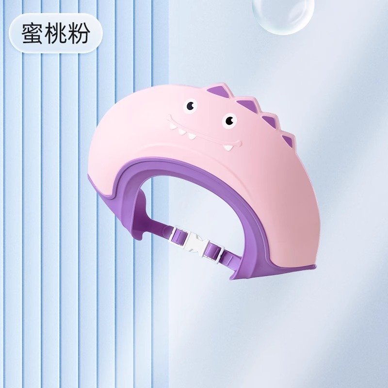Beptides artefacto de lavado de cabello para bebés gorro de retención de agua para niños lavado de cabello para bebés protección impermeable para los oídos gorro de baño para niños