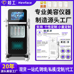 ニューフィス17in1多機能スキンケア美容サロン向け輸出用商用ハイドロジェン酸素バブル美容機器