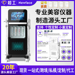 Newface 17-in-1 Multifunctional Skin Management Beauty Salon Foreign Trade New Hydrogen and Oxygen Large Bubble Beauty Instrument
