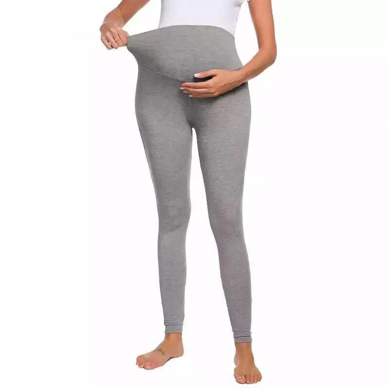 Cross-Border European and American Maternity Belly Support Casual Pants, Yoga Pants, Work Wear, Slimming Leggings, Cotton Long Pants