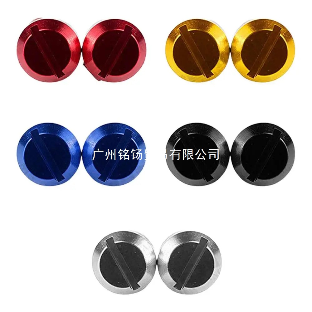 Cnc Motorcycle Accessories 4Pcs M10 X 1.25 Mirror Hole Punch Plug Screw Bolt Left Thread Mirror Hole Cap through