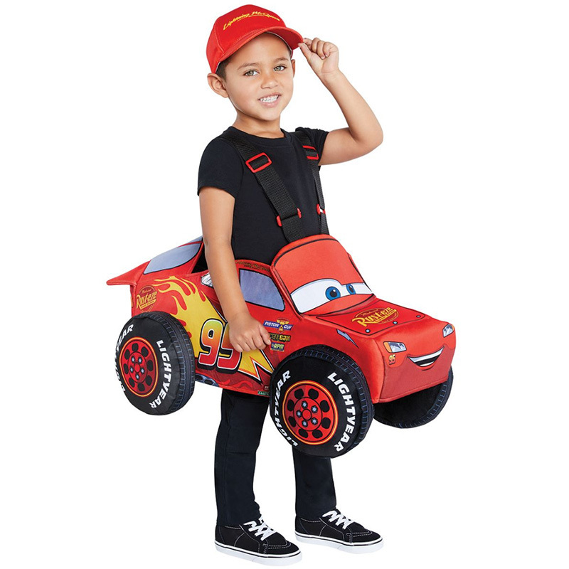 Foreign trade new pattern Cars 2 cos Child models Lightning McQueen cos Clothes threading die cos Clothing racing suits