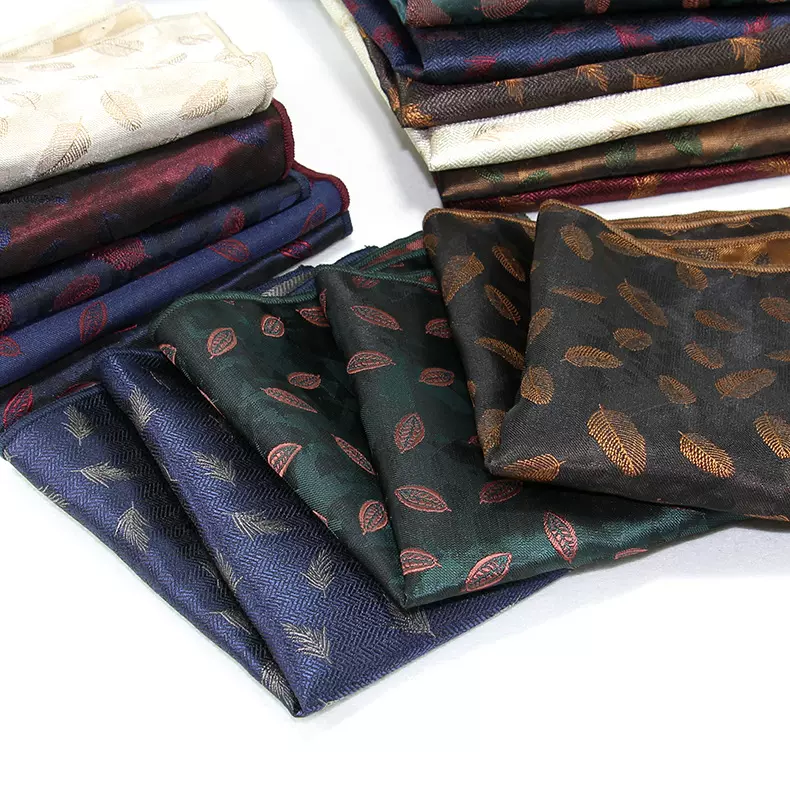 口袋巾男士正装西装高密涤丝小方巾胸巾碎花商务晏会手帕服饰配件