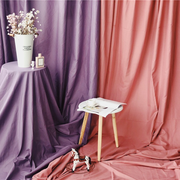 INS tela colgante blanca fondo de la foto del paño color más tamaño fotografía paño de 2,4 m paño ensanchado red Red transmisión en vivo paño de color sólido