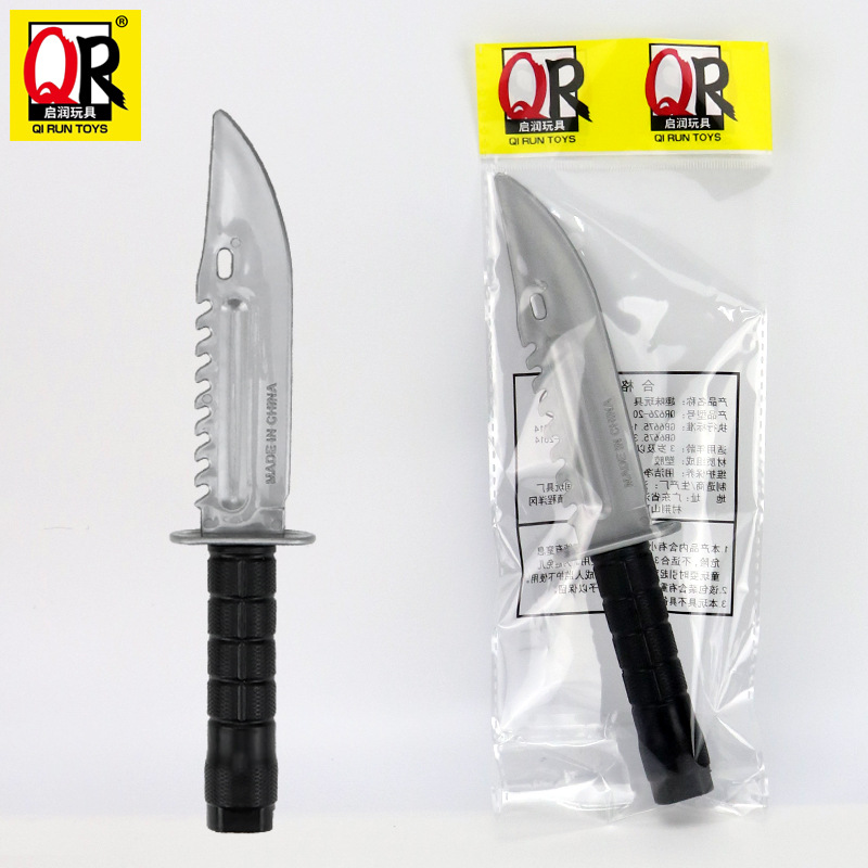 Plastic realistic toy for training