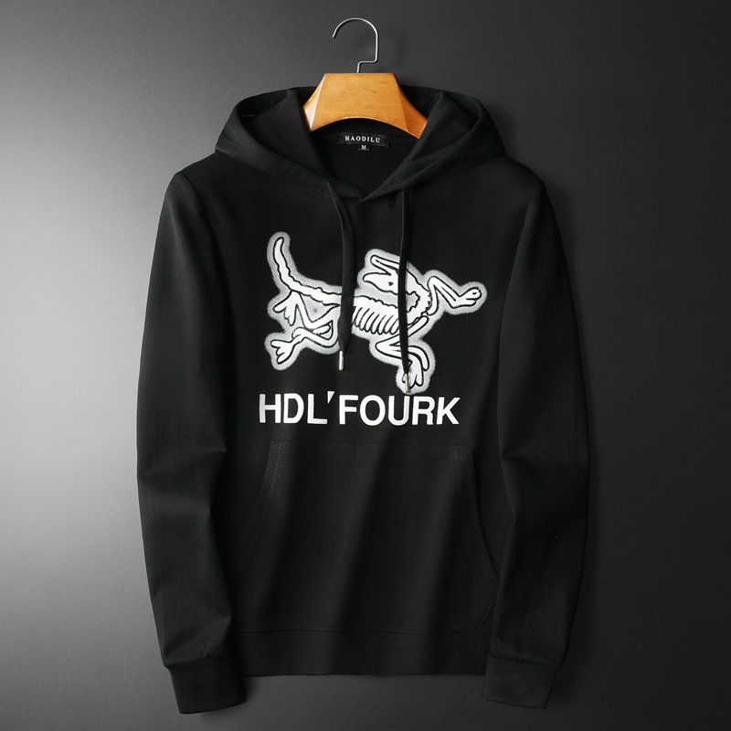 Autumn demi-season fitted sweatshirt