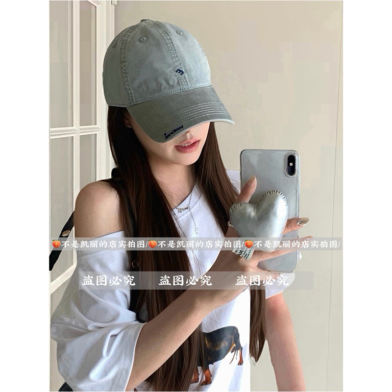 闭眼入！加大加深大头围显脸小字母百搭棒球帽子女韩系深顶鸭舌帽