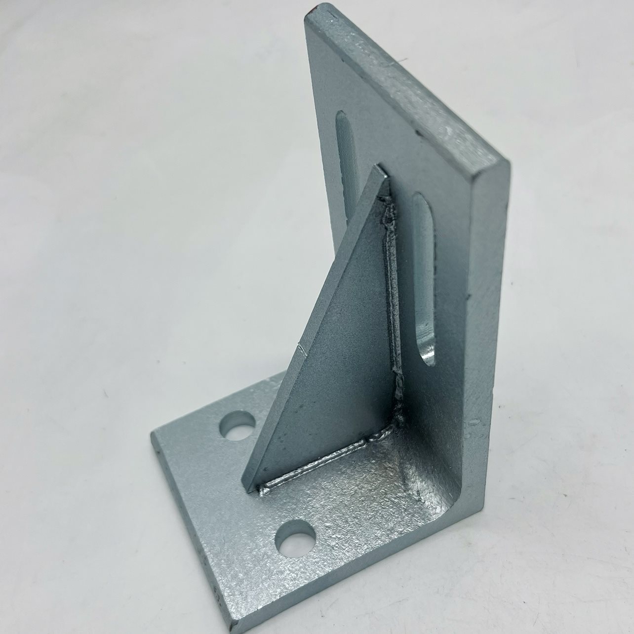 铝型材固定座地脚座四方固定座围栏支撑架连接件支撑角铁配件