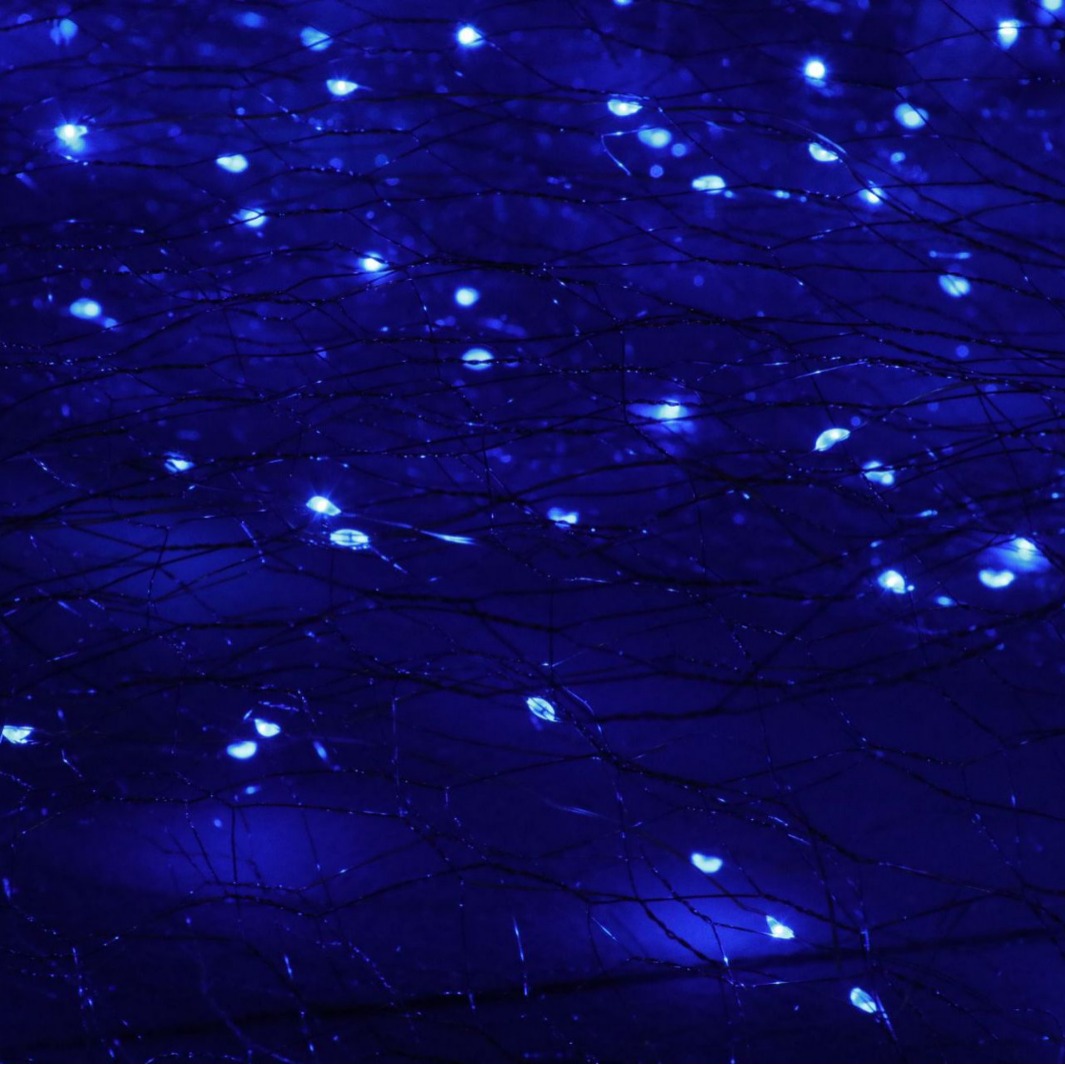 Lámpara de cadena de estrellas de moda luminosa con forma de red variable, sala de bodas, escenario de bodas, paisaje, luz de atmósfera