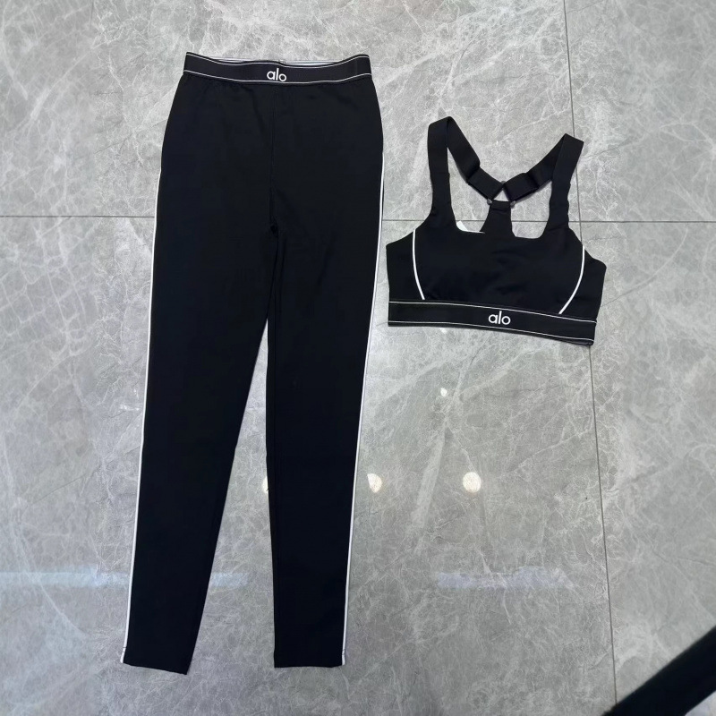 High-Waisted Tight-Fitting Nanyou High-End 2026 Camisole Alo New Yoga Sports Set with Stretchy Cross-Back Long Pants High-Waisted Tight-Fitting Nanyou High-End 2026 Camisole Alo New Yoga Sports Set with Stretchy Cross-Back Long Pants