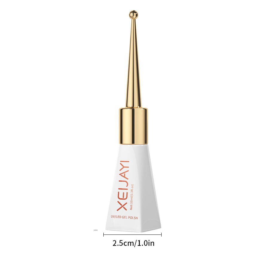Esmalte de Uñas en Gel Ojo de Gato Dorado, Nuevo y Popular para Otoño e Invierno, Color de Moda para Salones de Uñas