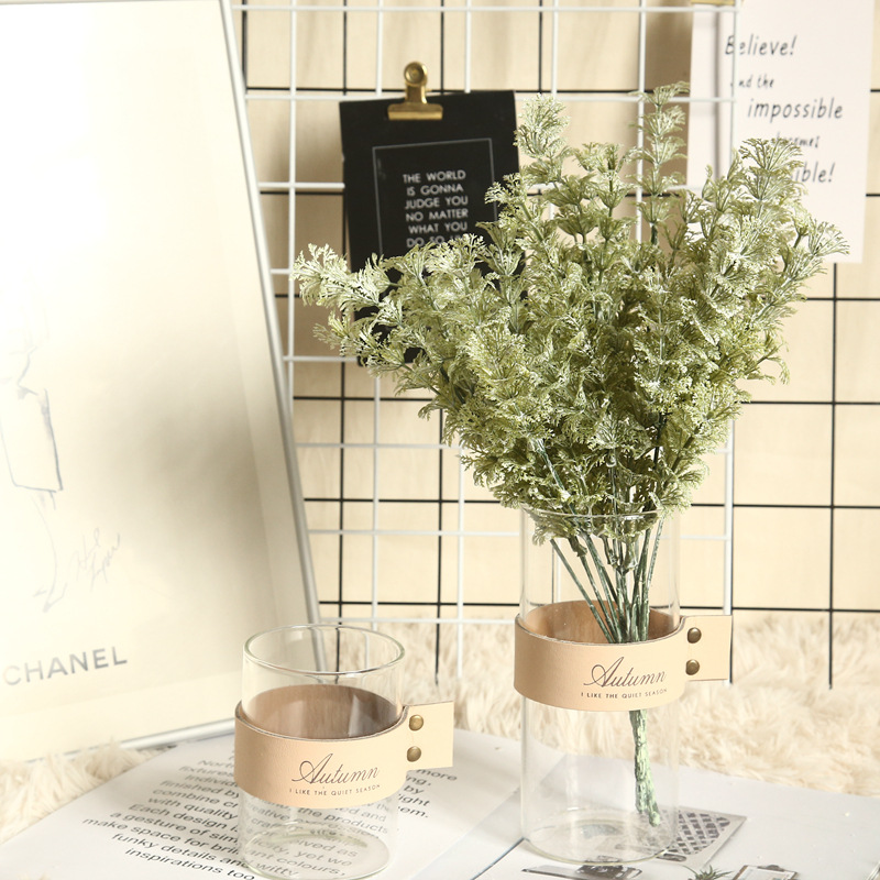 植物牆香草INS風配草仿真花廠家家庭裝飾北歐風婚慶假花MW56002