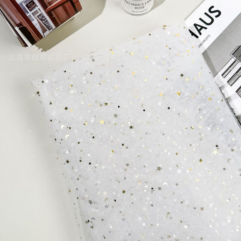 Can Be Cut into Stars and Moon Yarn Souvenirs, Handmade DIY Kidsren's Tutu Skirt Clothing Fabric, Polyester, Medium Hard American Website Can Be Cut into Stars and Moon Yarn Souvenirs, Handmade DIY Kidsren's Tutu Skirt Clothing Fabric, Polyester, Medium Hard American Website
