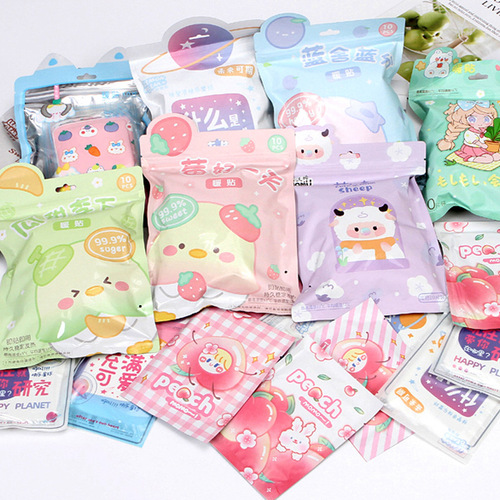 New Cartoon Warming Patch Winter Cute Warming Baby Heating Patch Large New Belly Warming Body Warming Patch Yiwu Wholesale