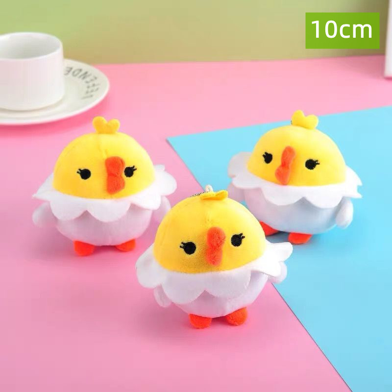 Muñeco de Peluche Colgante 4 Pulgadas de Fibra de Poliéster para Máquina de Peluches y Llavero