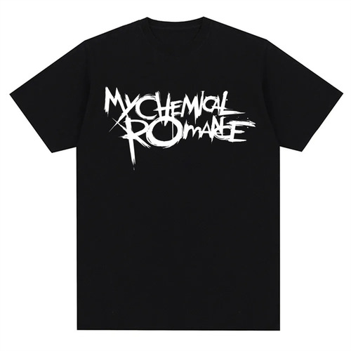 Women's Printed Romance Men - Chemical Band Shirt MyTC CottonMcr