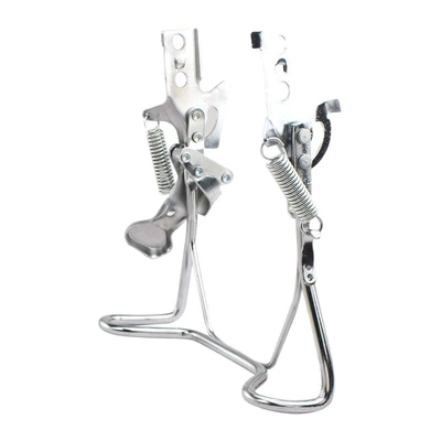 Electric Vehicle Double Hole Support Electric Vehicle Parking Rack Double Hole Support Power Assist Rear Foot Stand Four Hole Double Support Accessories Wholesale (Other Electric Vehicle Accessories) - electric-vehicle-rear-double-brace-14inch-double-hole-model-screws-wrench-included