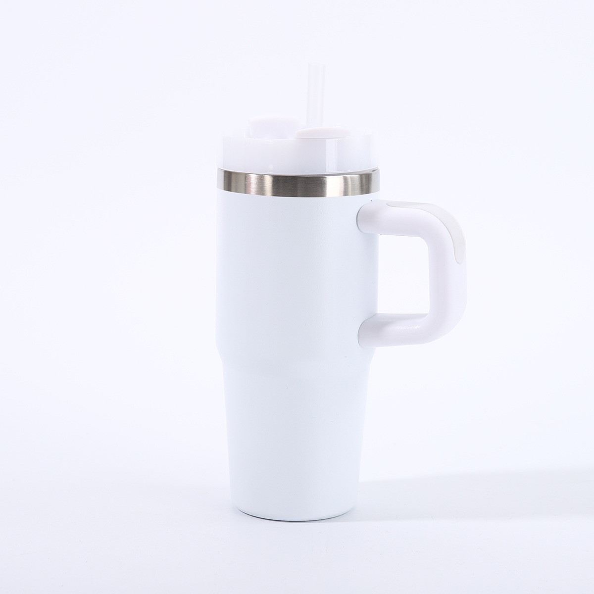 Transfronterizo simple taza de automóvil de 14oz 304 taza de aislamiento al vacío de acero inoxidable taza de automóvil portátil al aire libre taza de automóvil