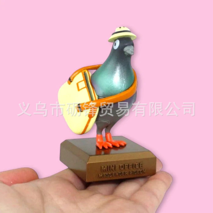 Mini Office Carrier Pigeon迷你信鸽存储小便笺的信鸽摆件|undefined