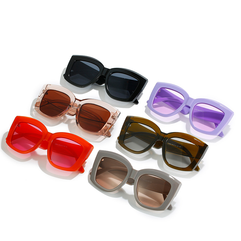 2222 Spring New Fashion Large For Women, Personalized Trendy Square Frame Sunshade Sunglasses_voghion.com
