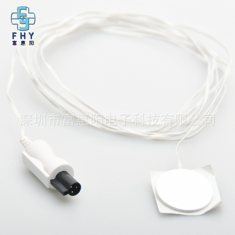 适用GE欧美达一次性皮肤温度探头新生儿保温箱医用温度传感线