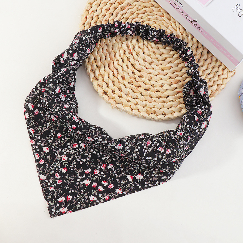 Korea Floral Net Gauze Cloth Headband Wholesale display picture 7