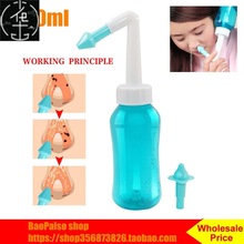 Sinus Allergies Relief Rinse Nasal Wash Bottle Irrigator