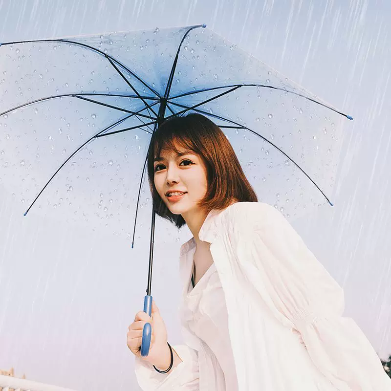 Fresh durable umbrella for elementary school students, increased thickness, internet celebrity, (Physicals)