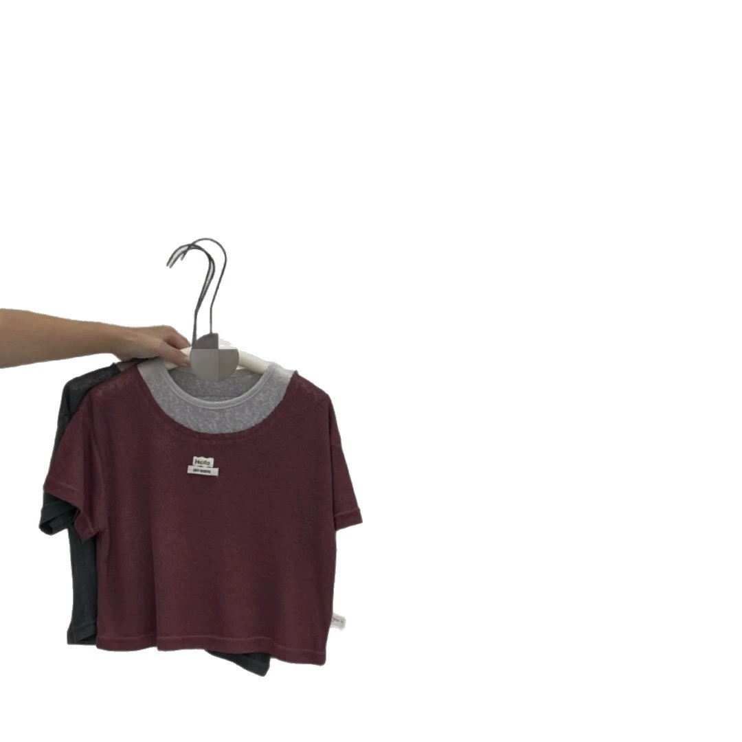 Children's summer T-shirt, 2026 years, Korean style, western style, with short sleeve, J0141