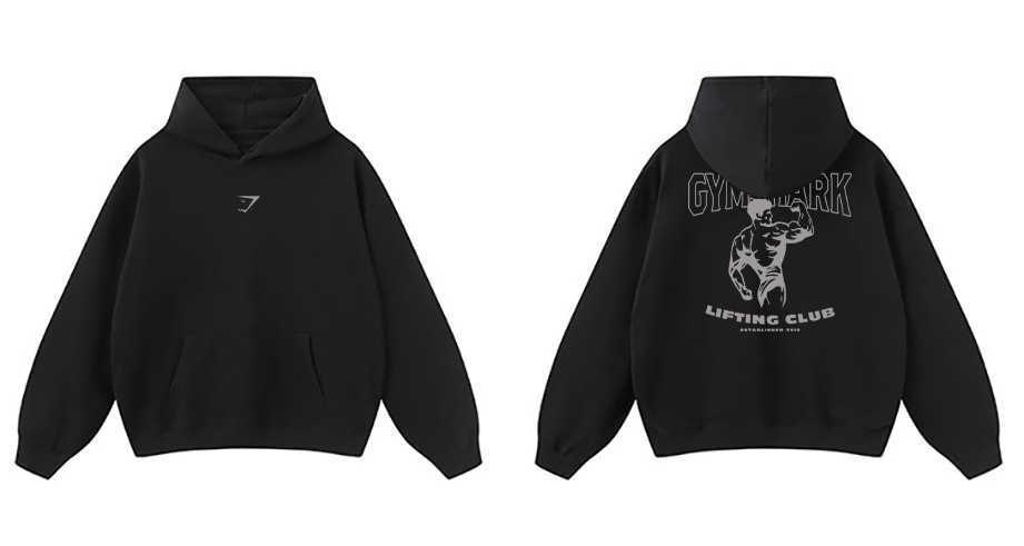 Gymshark Lifting Club Hoodie Black