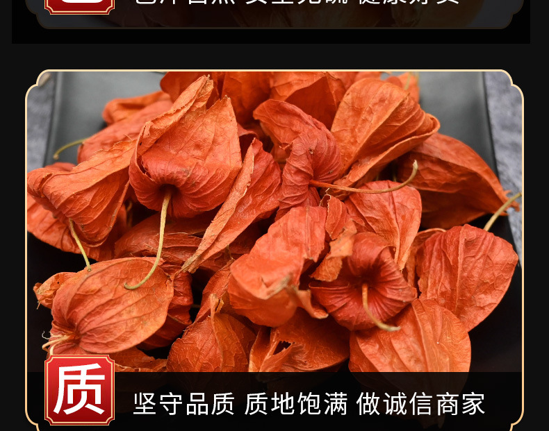 Jin Deng Long (Physalis alkekengi) — Dried Chinese Lantern Calyx Herb, 500g preparation